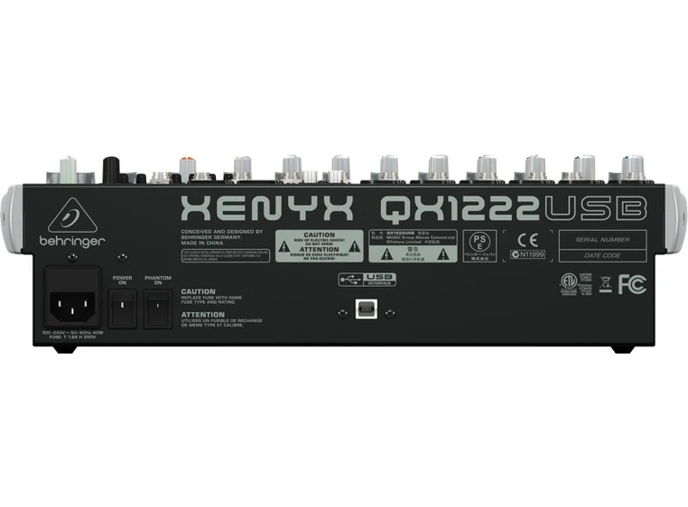 Behringer Xenyx QX1222USB 